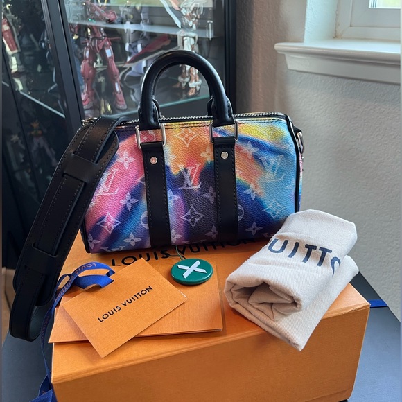 🥰Host Pick🤩🎉🎀 Louis Vuitton Monogram Sunset XS KEEPALL Speedy Nano Mini - Picture 4 of 15